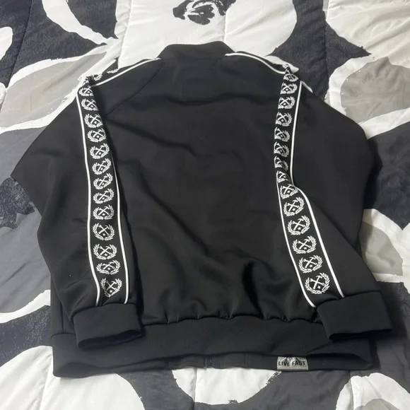 Dixxon Black Zip-Up Jacket and pants with Logo Accents - Picture 4 of 8